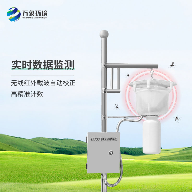便攜式性誘測(cè)報(bào)燈幫助精準(zhǔn)誘捕害蟲，科學(xué)防控